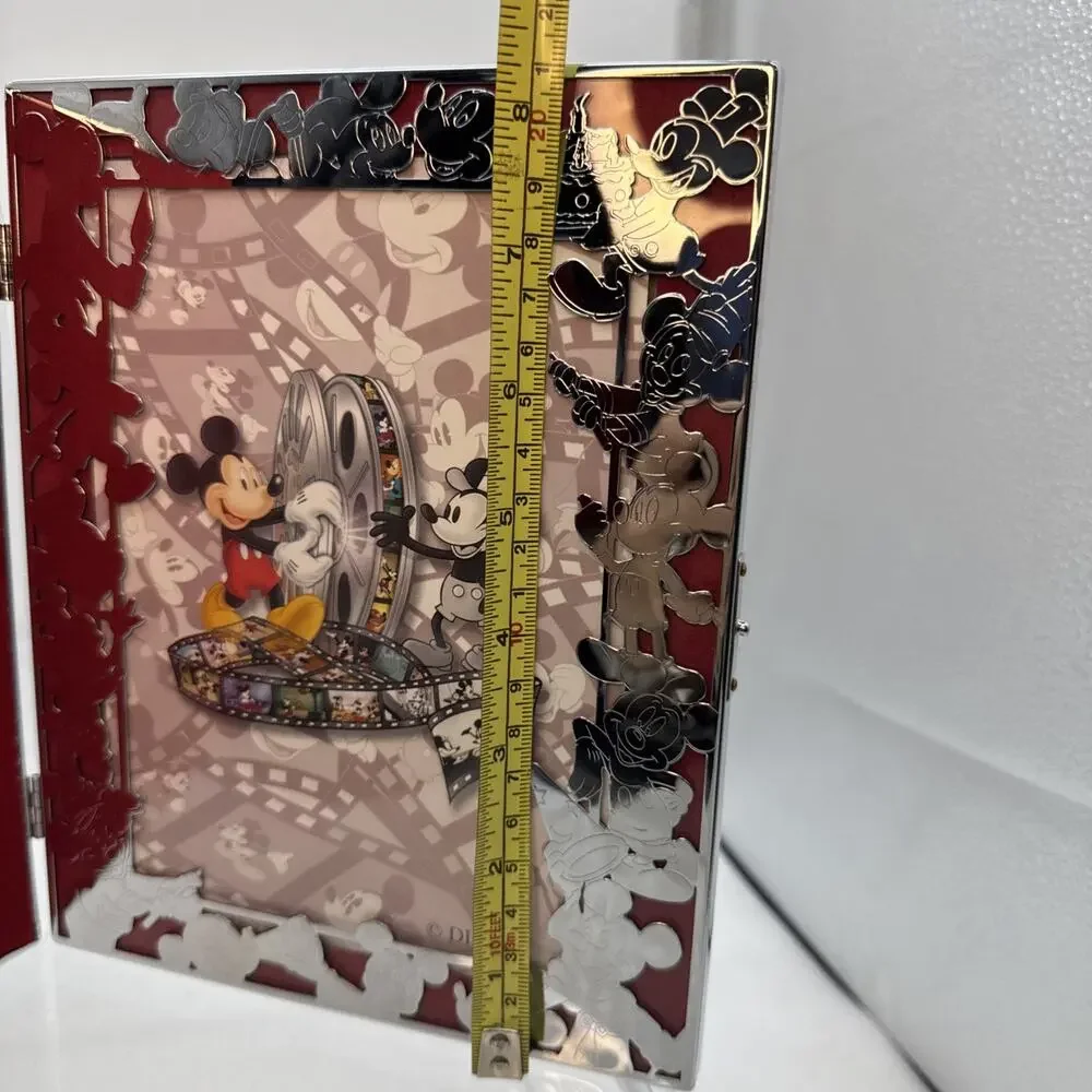 New 2002 Walt Disney World Cast Member Holiday Celebration Mickey Picture Frame.